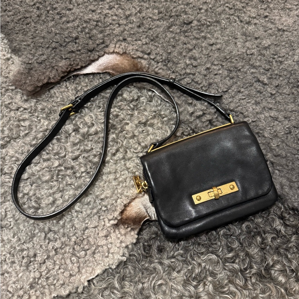 Marc by Marc Jacobs Black Leather Crossbody Bag